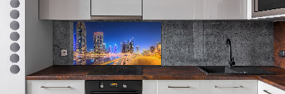 Glazen achterwand keuken Dubai