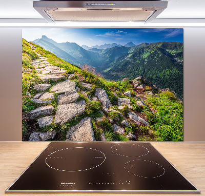 Keuken achterwand Zonsopgang in het Tatragebergte