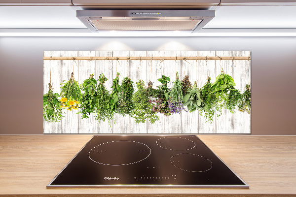 Keuken achterwand Kruiden aan een touwtje