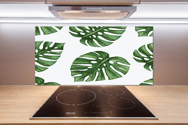 Spatplaat keuken Monstera