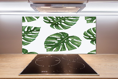 Spatplaat keuken Monstera