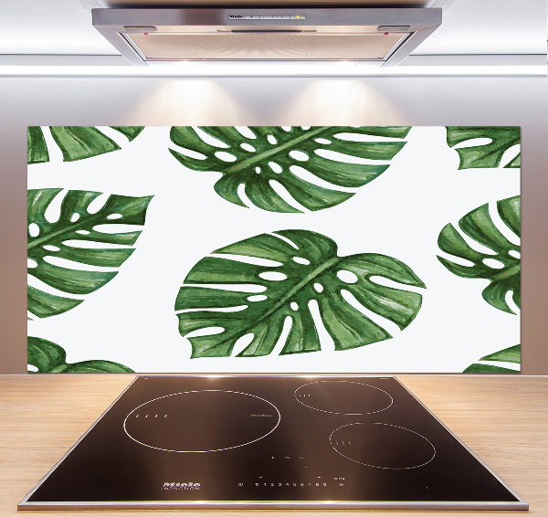 Spatplaat keuken Monstera