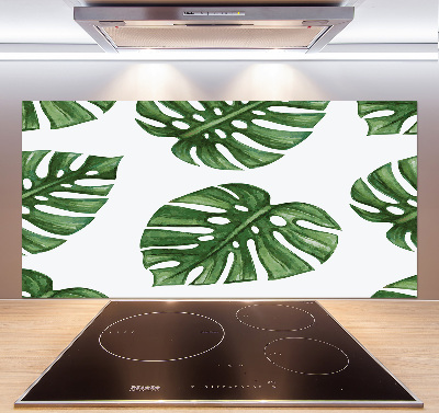 Spatplaat keuken Monstera