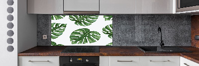 Spatplaat keuken Monstera