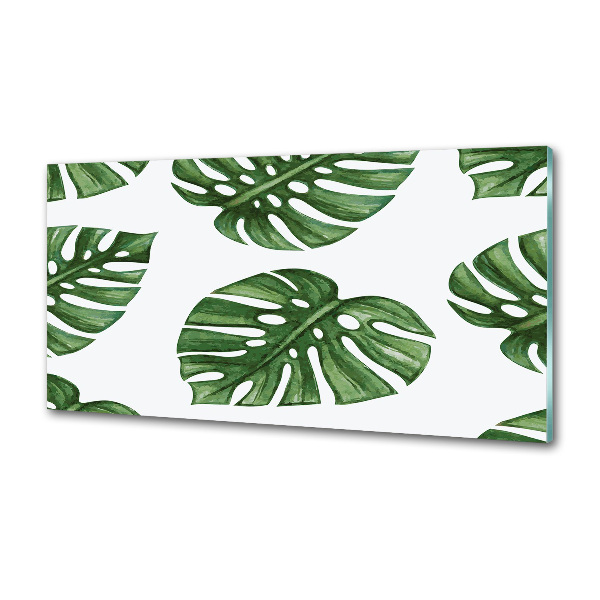 Spatplaat keuken Monstera