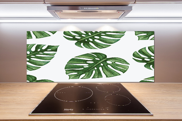 Spatplaat keuken Monstera