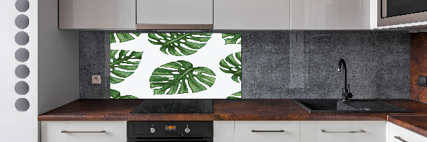 Spatplaat keuken Monstera