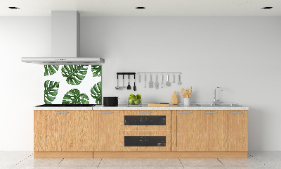 Spatplaat keuken Monstera