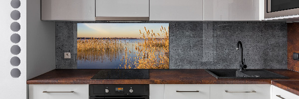 Spatplaat keuken Waterriet