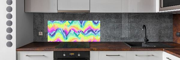 Keuken achterwand Regenboogachtergrond