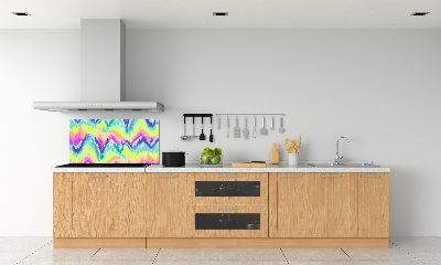 Keuken achterwand Regenboogachtergrond