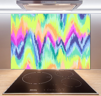 Keuken achterwand Regenboogachtergrond
