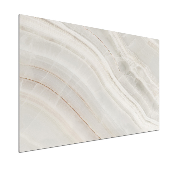 Spatscherm keuken Marmertextuur