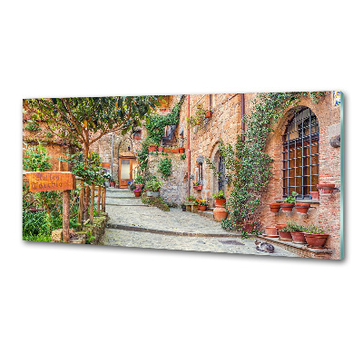 Spatplaat keuken Italiaanse straten