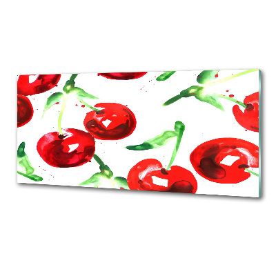 Spatplaat keuken Kersen