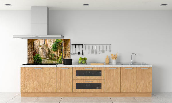 Achterwand keuken Italiaanse straten