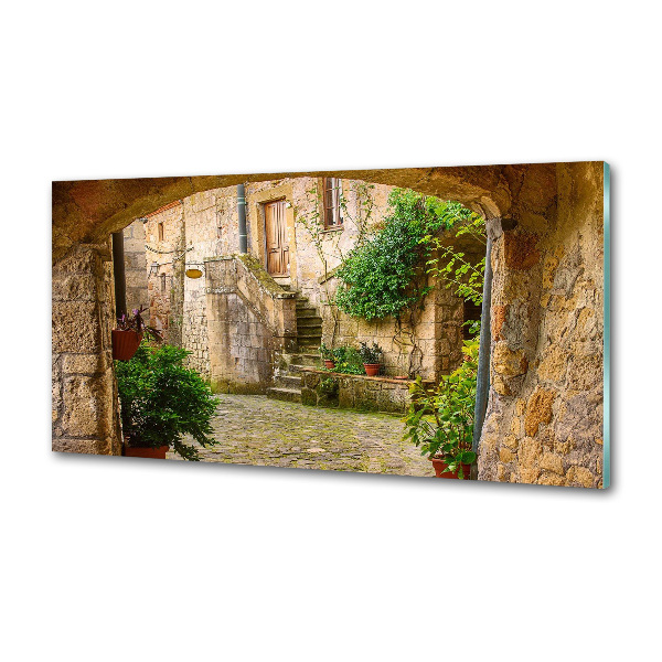 Achterwand keuken Italiaanse straten