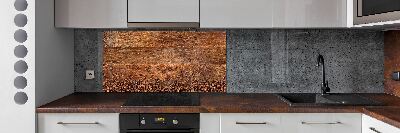 Keuken achterwand Koffiebonen