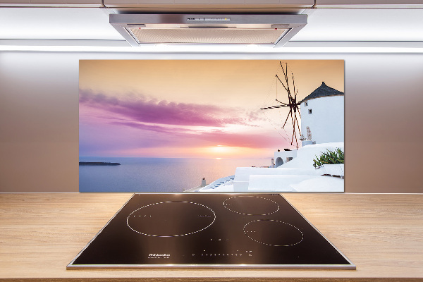 Keuken achterwand Santorini, Griekenland