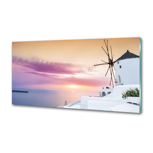 Keuken achterwand Santorini, Griekenland