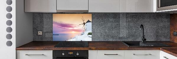 Keuken achterwand Santorini, Griekenland