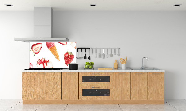 Keuken achterwand Nagerecht