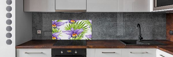 Achterwand keuken Orchidee