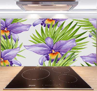 Achterwand keuken Orchidee