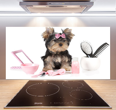 Spatscherm keuken Yorkshire cosmetica