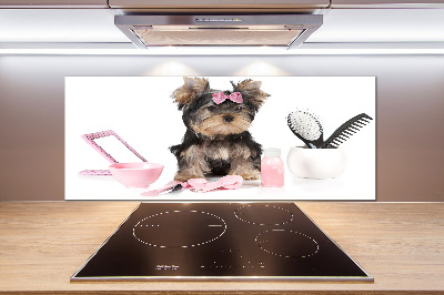 Spatscherm keuken Yorkshire cosmetica