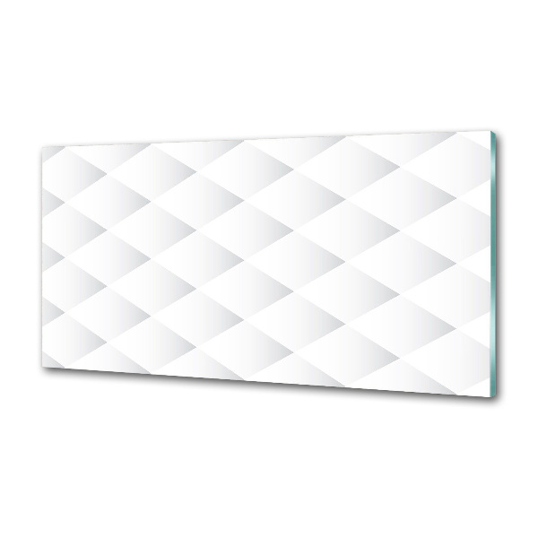 Glazen achterwand keuken Achtergrond met vierkanten