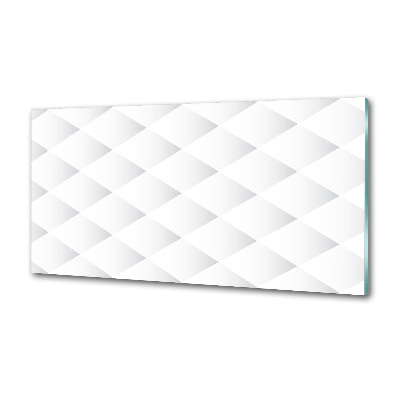 Glazen achterwand keuken Achtergrond met vierkanten