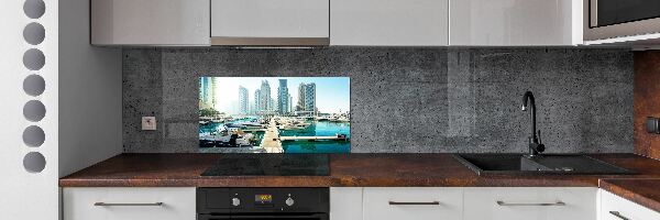Achterwand keuken Dubai Marina