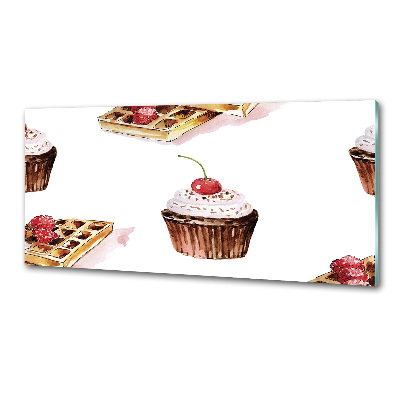 Glazen achterwand keuken Nagerecht