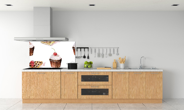 Glazen achterwand keuken Nagerecht