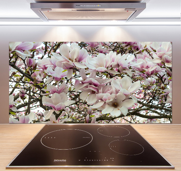 Keuken achterwand Magnolia bloemen