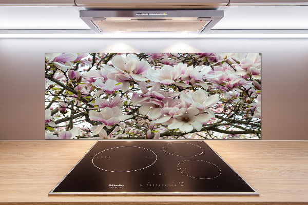 Keuken achterwand Magnolia bloemen