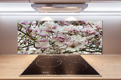 Keuken achterwand Magnolia bloemen