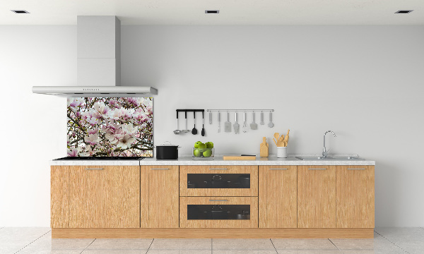 Keuken achterwand Magnolia bloemen