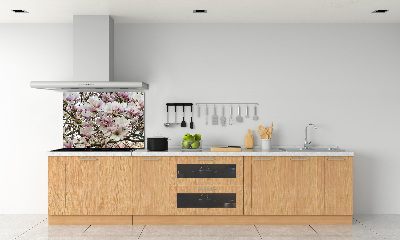 Keuken achterwand Magnolia bloemen
