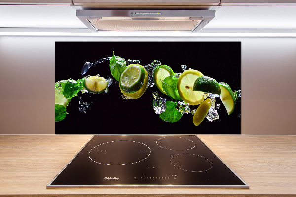 Keuken achterwand Limoen en citroen