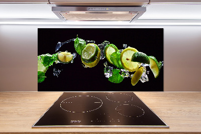 Keuken achterwand Limoen en citroen