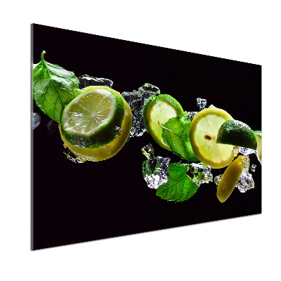 Keuken achterwand Limoen en citroen