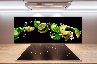 Keuken achterwand Limoen en citroen