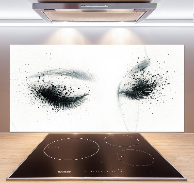 Spatscherm keuken Make-up