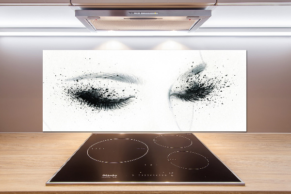 Spatscherm keuken Make-up