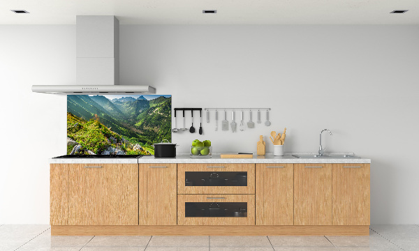 Keuken achterwand Zonsopgang in het Tatragebergte