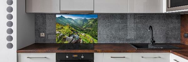 Keuken achterwand Zonsopgang in het Tatragebergte