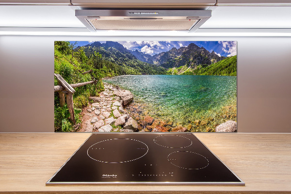 Achterwand keuken Het zeeoog ​​van het Tatragebergte