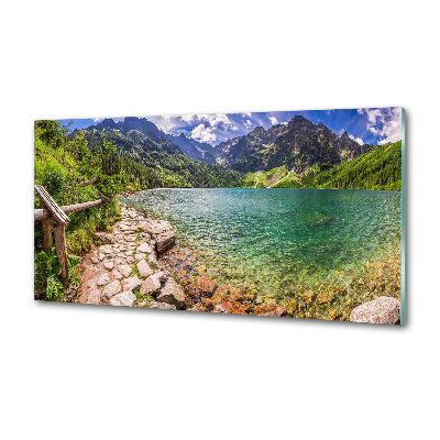 Achterwand keuken Het zeeoog ​​van het Tatragebergte